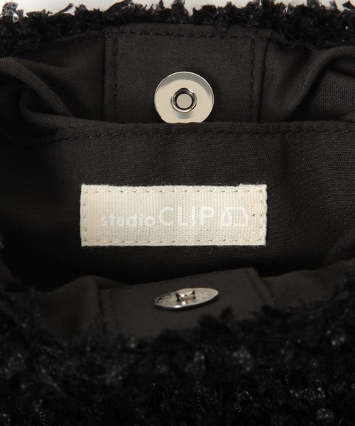 studio CLIP（スタディオクリップ）の「ファンシーヤーンお散歩ショルダー（ショルダーバッグ・レディース・ピンク/グリーン/オフホワイト/ブラック・FREE）」の14枚目の写真