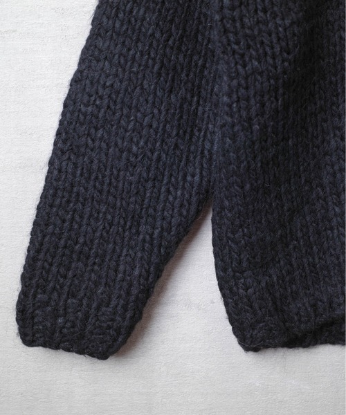 LI HUA(リーファー)の「【PH1】【LI HUA】LOW GAGE KNIT PULLOVER EOM-7719-B(ニット/セーター・レディース・ブラック・38)」の4枚目の写真