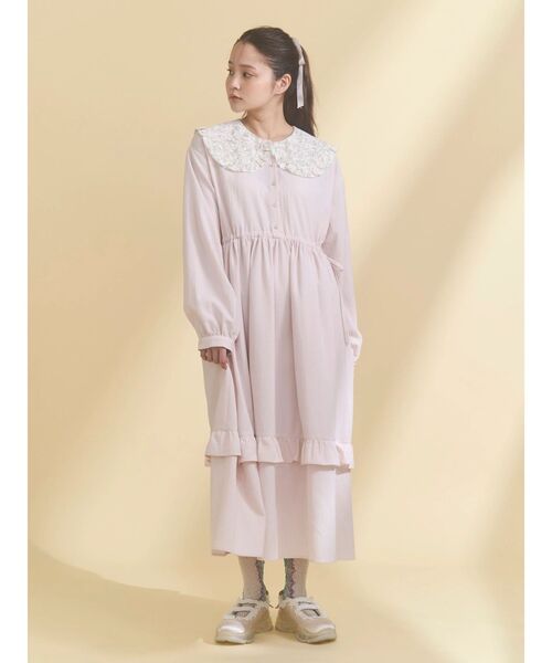 merry jenny(メリージェニー)の「floralカラーワンピース(ワンピース・レディース・ピンク/グリーン/パープル・FREE)」の22枚目の写真