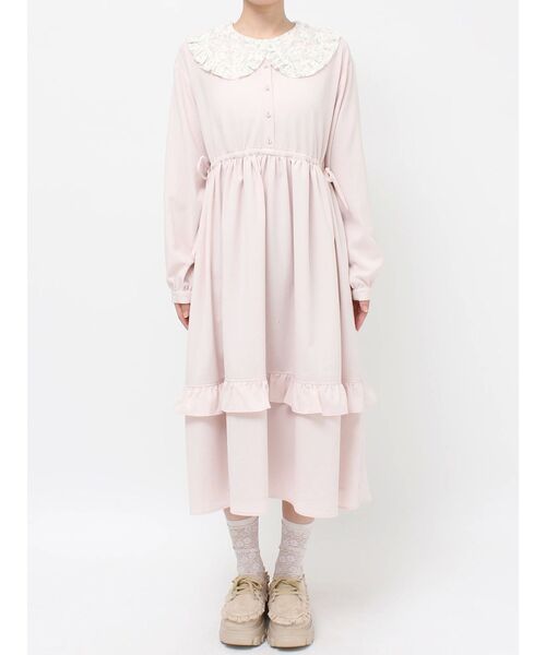 merry jenny(メリージェニー)の「floralカラーワンピース(ワンピース・レディース・ピンク/グリーン/パープル・FREE)」の17枚目の写真