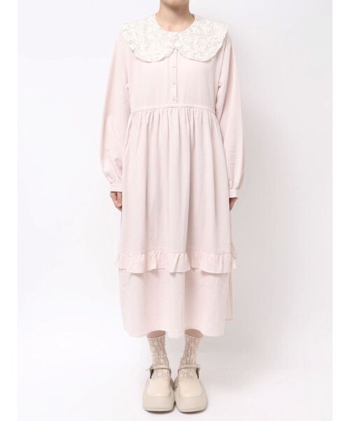 merry jenny(メリージェニー)の「floralカラーワンピース(ワンピース・レディース・ピンク/グリーン/パープル・FREE)」の9枚目の写真