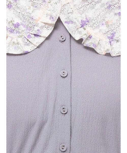 merry jenny(メリージェニー)の「floralカラーワンピース(ワンピース・レディース・ピンク/グリーン/パープル・FREE)」の7枚目の写真