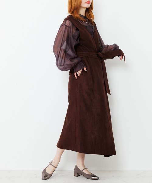 HIMIKO（ヒミコ）の「【HIMIKO】【撥水】ポインテッドトゥメリージェーンパンプス/651314（パンプス・レディース・ベージュ系その他/ブラック/グレー系その他・23.0cm/22.0cm/22.5cm/23.5cm/24.0cm/24.5cm/25.0cm）」の14枚目の写真