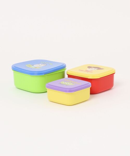 Disney(ディズニー)の「〈DISNEY/ディズニー〉 Toy Story トイストーリー SEALED LUNCH BOX SET 3P/ランチボックス シール容器 3個セット READY TO PLAY(お弁当箱・レディース・カラフル・ONE SIZE)」の8枚目の写真