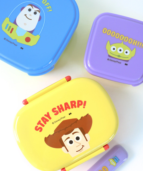 Disney(ディズニー)の「〈DISNEY/ディズニー〉 Toy Story トイストーリー SEALED LUNCH BOX SET 3P/ランチボックス シール容器 3個セット READY TO PLAY(お弁当箱・レディース・カラフル・ONE SIZE)」の6枚目の写真