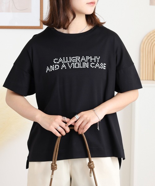 セール】BRODIAEA つぶつぶロゴ半袖Tシャツ（Tシャツ/カットソー