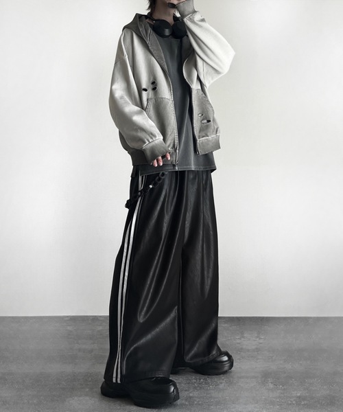 【セール】vintage make design heavy weight W zip parker / ヴィンテージメイクデザイン ヘビーウエイトダブルジップパーカー（パーカー）｜ADRER（アドラー）