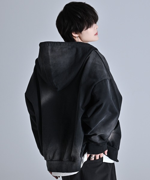 【セール】vintage make design heavy weight W zip parker / ヴィンテージメイクデザイン ヘビーウエイトダブルジップパーカー（パーカー）｜ADRER（アドラー）