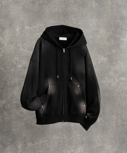 【セール】vintage make design heavy weight W zip parker / ヴィンテージメイクデザイン ヘビーウエイトダブルジップパーカー（パーカー）｜ADRER（アドラー）