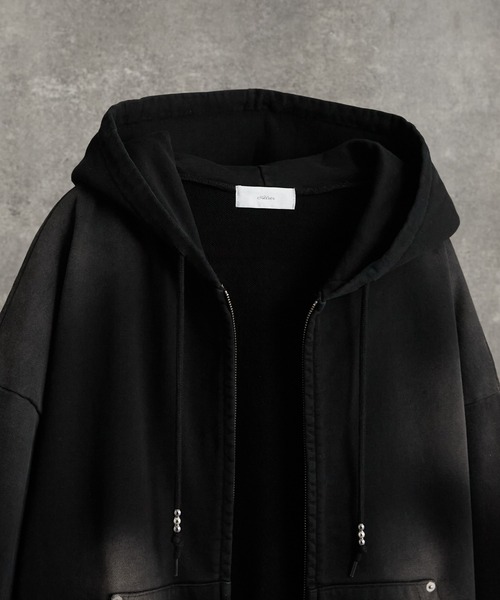 【セール】vintage make design heavy weight W zip parker / ヴィンテージメイクデザイン ヘビーウエイトダブルジップパーカー（パーカー）｜ADRER（アドラー）