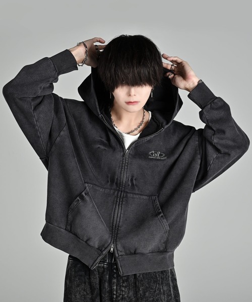 【セール】vintage make design heavy weight W zip parker / ヴィンテージメイクデザイン ヘビーウエイトダブルジップパーカー（パーカー）｜ADRER（アドラー）