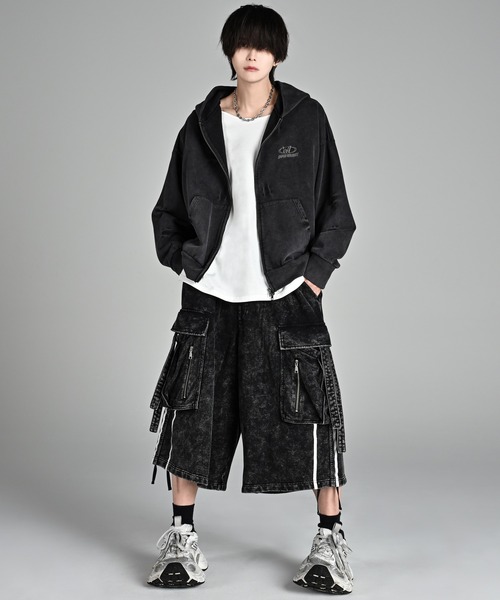 【セール】vintage make design heavy weight W zip parker / ヴィンテージメイクデザイン ヘビーウエイトダブルジップパーカー（パーカー）｜ADRER（アドラー）