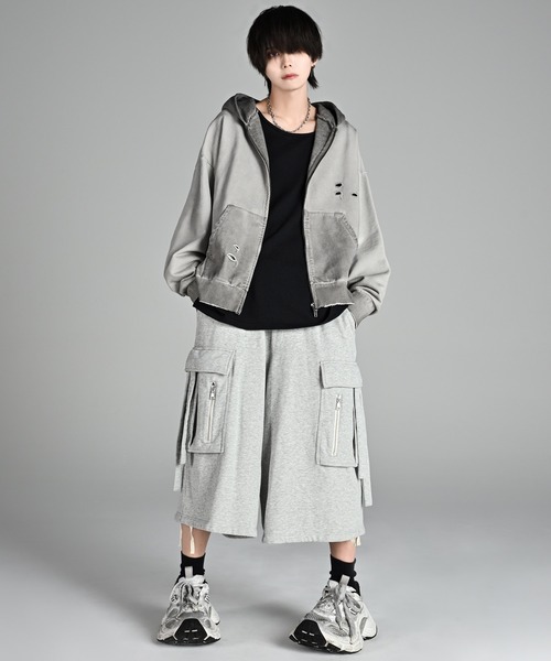 【セール】vintage make design heavy weight W zip parker / ヴィンテージメイクデザイン ヘビーウエイトダブルジップパーカー（パーカー）｜ADRER（アドラー）