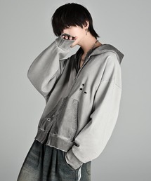 ADRER（アドラー）の「vintage make design heavy weight W zip parker / ヴィンテージメイクデザイン ヘビーウエイトダブルジップパーカー（パーカー）」