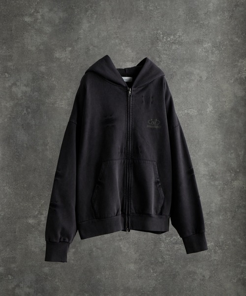 【セール】vintage make design heavy weight W zip parker / ヴィンテージメイクデザイン ヘビーウエイトダブルジップパーカー（パーカー）｜ADRER（アドラー）