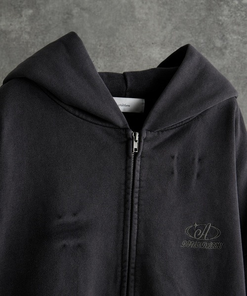 【セール】vintage make design heavy weight W zip parker / ヴィンテージメイクデザイン ヘビーウエイトダブルジップパーカー（パーカー）｜ADRER（アドラー）