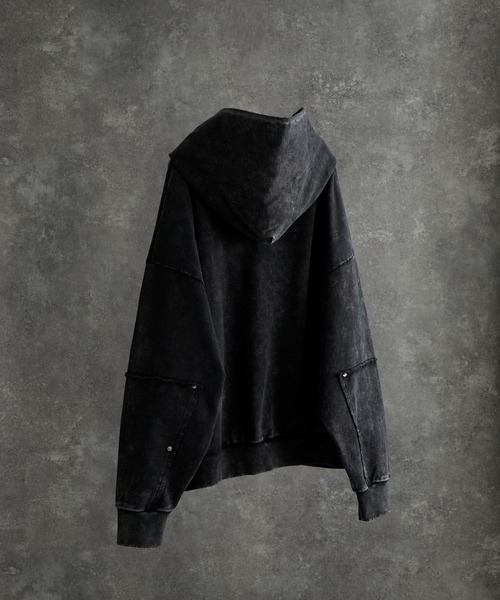 セール】vintage make design heavy weight W zip parker