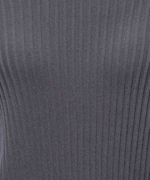 INDIVI（インディヴィ）の「【二の腕カバー／スタイルアップ】ドライタッチストレッチニット（Tシャツ/カットソー・レディース・ブラック/チャコールグレー/ホワイト/イエロー・05/13/15 /38）」の12枚目の写真