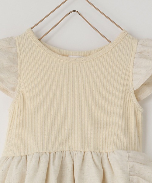 LOWRYS FARM(ローリーズファーム)の「marinaコットンフリルワンピース 493562(ワンピース・キッズ・アイボリー/ブラック/ブルー・130cm/110cm/120cm)」の18枚目の写真