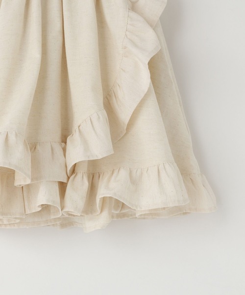 LOWRYS FARM(ローリーズファーム)の「marinaコットンフリルワンピース 493562(ワンピース・キッズ・アイボリー/ブラック/ブルー・130cm/110cm/120cm)」の22枚目の写真