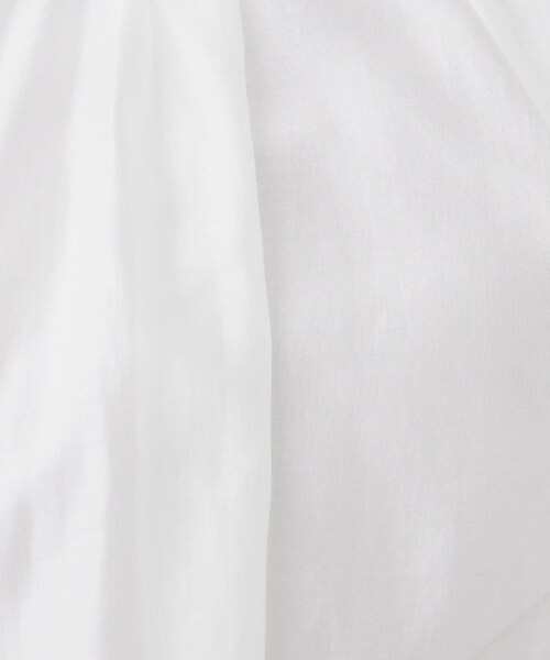 UNTITLED（アンタイトル）の「シアーローンブルゾン（ブルゾン・レディース・オフホワイト/ブラック・03/02/01）」の8枚目の写真