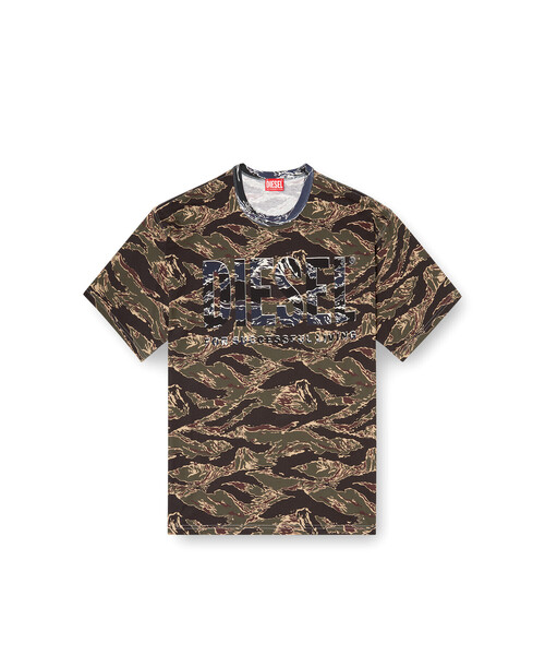 DIESEL(ディーゼル)の「メンズ Tシャツ T-BOXT-T22(Tシャツ/カットソー・メンズ・カモフラージュ・MEDIUM/LARGE/SMALL/X-LARGE/X-SMALL/XX-LARGE/XXX-LARGE)」の5枚目の写真