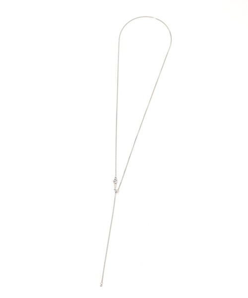 GLOBAL WORK(グローバルワーク)の「ステンレスコインY字ネックレス/572530(ネックレス・レディース・ゴールド系その他/シルバー・FREE)」の6枚目の写真