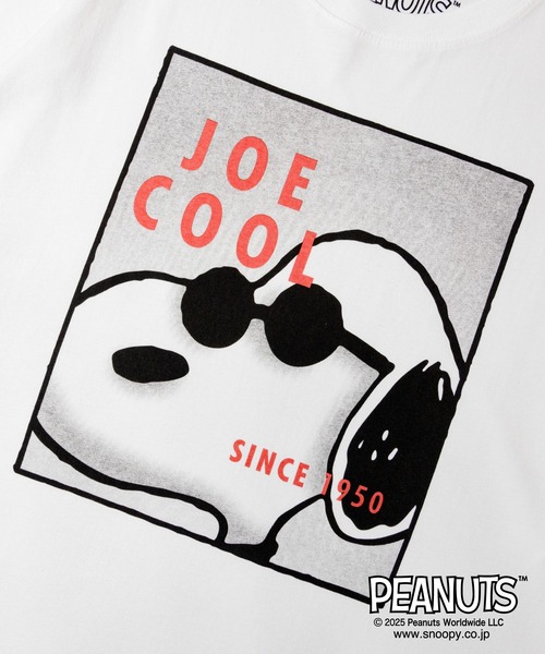 PEANUTS（ピーナッツ）の「JOHNBULL-PEANUTS-サングラス.SSTEE（Tシャツ/カットソー・メンズ・ホワイト/ホワイト系2/ホワイト系3・M/L）」の9枚目の写真