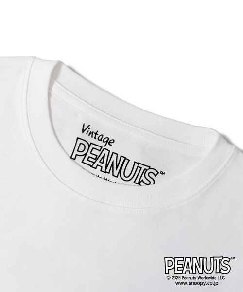 PEANUTS（ピーナッツ）の「JOHNBULL-PEANUTS-サングラス.SSTEE（Tシャツ/カットソー・メンズ・ホワイト/ホワイト系2/ホワイト系3・M/L）」の6枚目の写真
