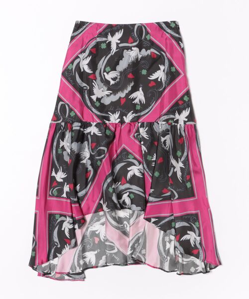 Dove &Heart Scarf print SK（スカート）｜KEITA MARUYAMA（ケイタ