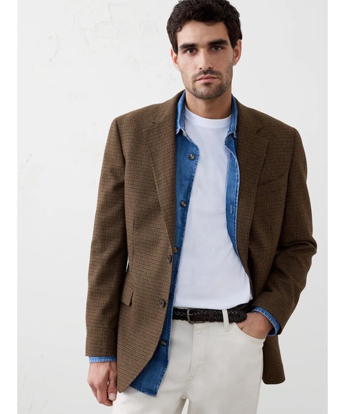 セール】BANANA REPUBLIC FACTORY STORE テーラードフィット ブラウン