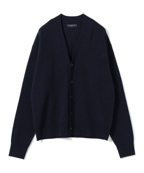 B:MING by BEAMS（ビーミングバイビームス）の「12ゲージ ハーフミラノ カーディガン（カーディガン/ボレロ・メンズ・ブラウン/ネイビー・SMALL/MEDIUM/LARGE）」の9枚目の写真