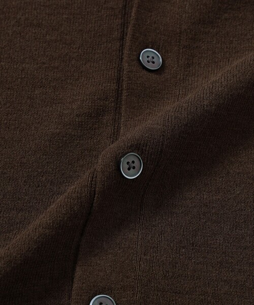 B:MING by BEAMS（ビーミングバイビームス）の「12ゲージ ハーフミラノ カーディガン（カーディガン/ボレロ・メンズ・ブラウン/ネイビー・SMALL/MEDIUM/LARGE）」の11枚目の写真