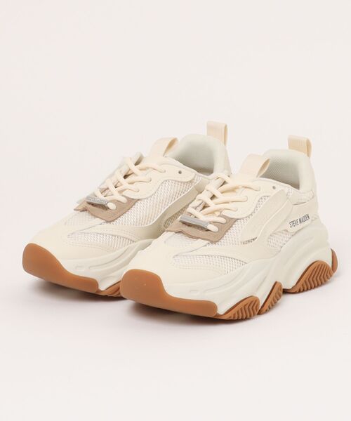 STEVE MADDEN(スティーブマデン)の「【STEVE MADDEN/スティーブマデン】ボリュームソール スニーカー POSSESSION(スニーカー・レディース・ホワイト/ブラック/ブラック×ホワイト/グレー/ホワイト×ホワイト・7.5/7/6.5/8.5/8)」の6枚目の写真