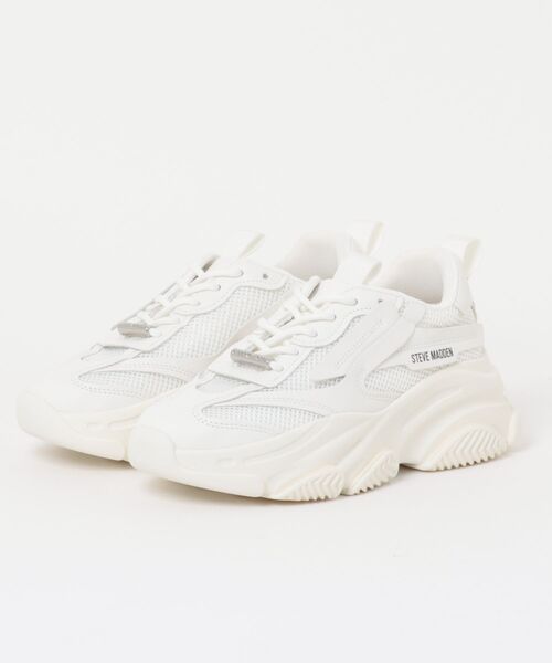 STEVE MADDEN(スティーブマデン)の「【STEVE MADDEN/スティーブマデン】ボリュームソール スニーカー POSSESSION(スニーカー・レディース・ホワイト/ブラック/ブラック×ホワイト/グレー/ホワイト×ホワイト・7.5/7/6.5/8.5/8)」の10枚目の写真