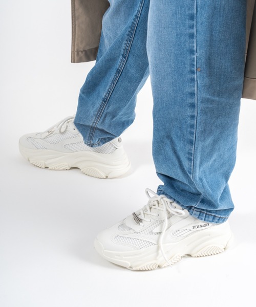 STEVE MADDEN(スティーブマデン)の「【STEVE MADDEN/スティーブマデン】ボリュームソール スニーカー POSSESSION(スニーカー・レディース・ホワイト/ブラック/ブラック×ホワイト/グレー/ホワイト×ホワイト・7.5/7/6.5/8.5/8)」の13枚目の写真