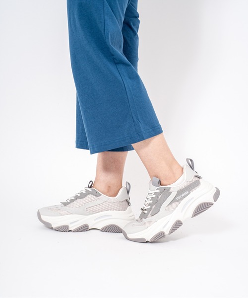 STEVE MADDEN(スティーブマデン)の「【STEVE MADDEN/スティーブマデン】ボリュームソール スニーカー POSSESSION(スニーカー・レディース・ホワイト/ブラック/ブラック×ホワイト/グレー/ホワイト×ホワイト・7.5/7/6.5/8.5/8)」の18枚目の写真