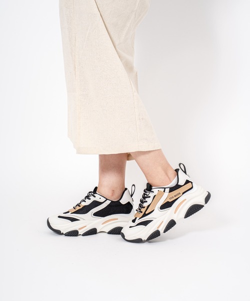 STEVE MADDEN(スティーブマデン)の「【STEVE MADDEN/スティーブマデン】ボリュームソール スニーカー POSSESSION(スニーカー・レディース・ホワイト/ブラック/ブラック×ホワイト/グレー/ホワイト×ホワイト・7.5/7/6.5/8.5/8)」の22枚目の写真