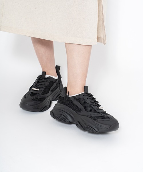STEVE MADDEN（スティーブマデン）の「【STEVE MADDEN/スティーブマデン】ボリュームソール スニーカー POSSESSION（スニーカー・レディース・ホワイト/ブラック/ブラック×ホワイト/グレー/ホワイト×ホワイト・7.5/7/6.5/8.5/8）」の17枚目の写真