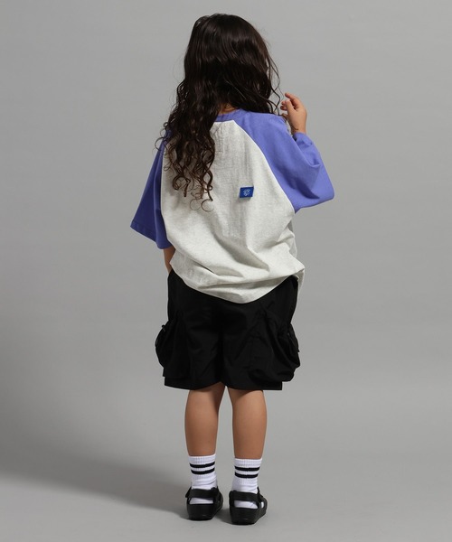 GEORGE'S(ジョージズ)の「【KIDS】ラグランロゴ Tシャツ(Tシャツ/カットソー・キッズ・ライトグレー系/ホワイト系・150cm/130cm/110cm)」の18枚目の写真