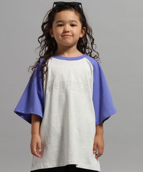 GEORGE'S(ジョージズ)の「【KIDS】ラグランロゴ Tシャツ(Tシャツ/カットソー・キッズ・ライトグレー系/ホワイト系・150cm/130cm/110cm)」の20枚目の写真