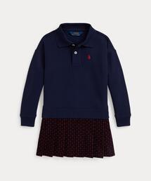 POLO RALPH LAUREN CHILDRENSWEAR（ポロ ラルフ ローレン チルドレンズウェア）の「コーデュロイスカート フリース ドレス（ワンピース・キッズ）」