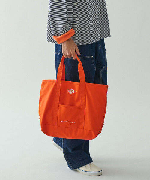 新品DANTON | キャンバス マルシェバッグ MONTORGUEIL DANTON | キャンバス マルシェバッグ MONTORGUEIL（トートバッグ