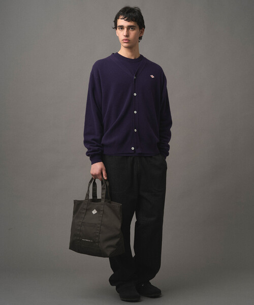 DANTON（ダントン）の「DANTON | キャンバス マルシェバッグ MONTORGUEIL（トートバッグ・レディース・ブラック/チャコール/オレンジ/ベージュ・-）」の6枚目の写真