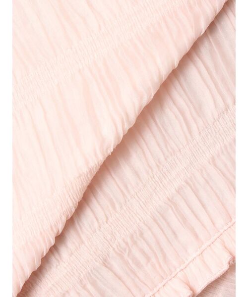 TONAL(トーナル)の「スモッキングJQアシメブラウス(シャツ/ブラウス・レディース・ブラック/ベビーピンク/オフホワイト・MEDIUM)」の17枚目の写真