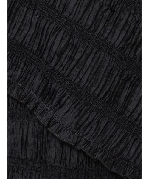 TONAL(トーナル)の「スモッキングJQアシメブラウス(シャツ/ブラウス・レディース・ブラック/ベビーピンク/オフホワイト・MEDIUM)」の20枚目の写真