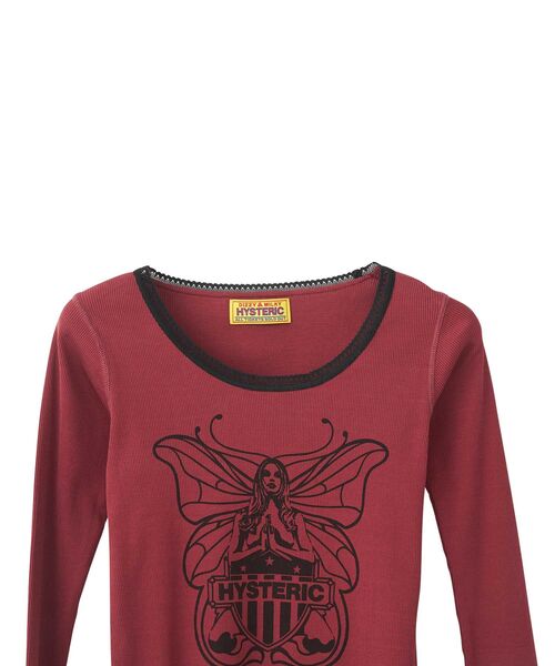 LEVITATED GIRL チビTシャツ（Tシャツ/カットソー）｜HYSTERIC GLAMOUR