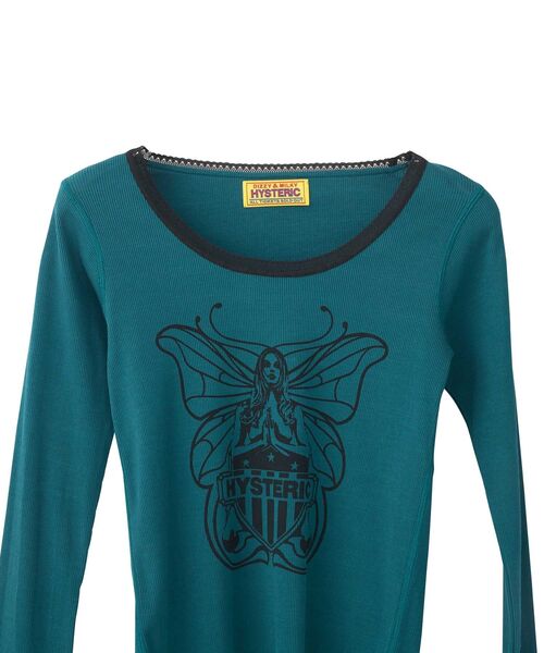 HYSTERIC GLAMOUR（ヒステリックグラマー）の「LEVITATED GIRL チビT