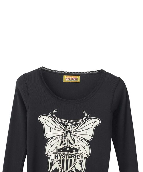 LEVITATED GIRL チビTシャツ（Tシャツ/カットソー）｜HYSTERIC GLAMOUR