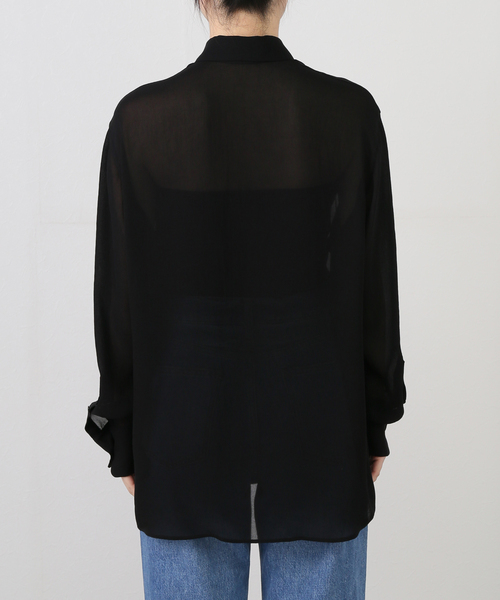 トリアセ シフォン シャツ（シャツ/ブラウス）｜Deuxieme Classe